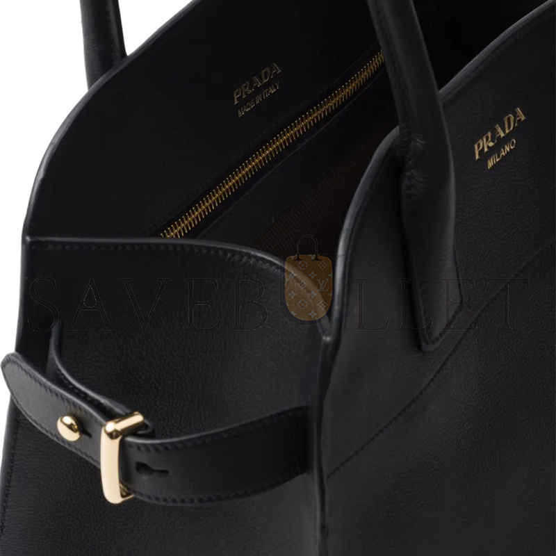 PRADA MEDIUM LEATHER TOTE BAG 1BG517 (35*25*18cm) PRADA MEDIUM LEATHER TOTE BAG 1BG517 (35*25*18cm)
